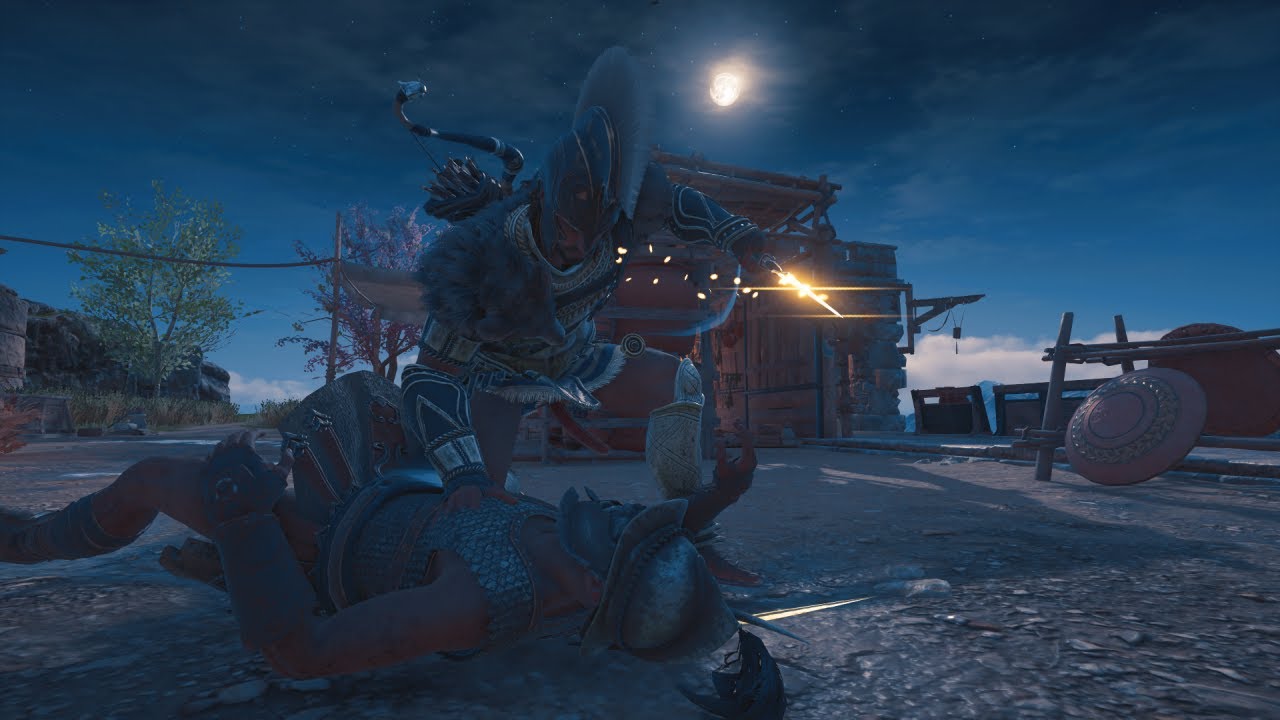 Assassin's creed Odyssey Creative Stealth Kills & Clear Outpost