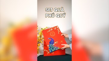 Unbox Hộp quà Tết nhận bão Review