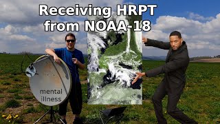 My HRPT setup + Receiving NOAA-18 || Satellite reception pt.7