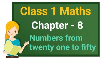 Class 1 Maths Chapter 8 