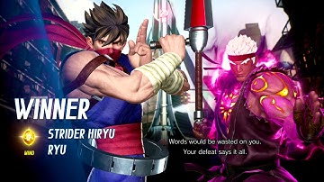 Marvel VS. Capcom: Infinite (Xbox One) Arcade as Strider Hiryu & Ryu