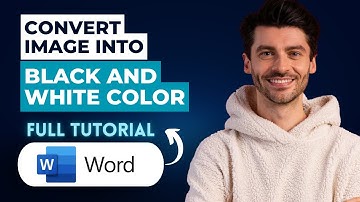 How to Convert Image into Black and White Color in Microsoft Word [2025 Guide]