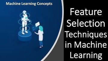 What are Feature Selection Techniques   ll Machine Learning Course