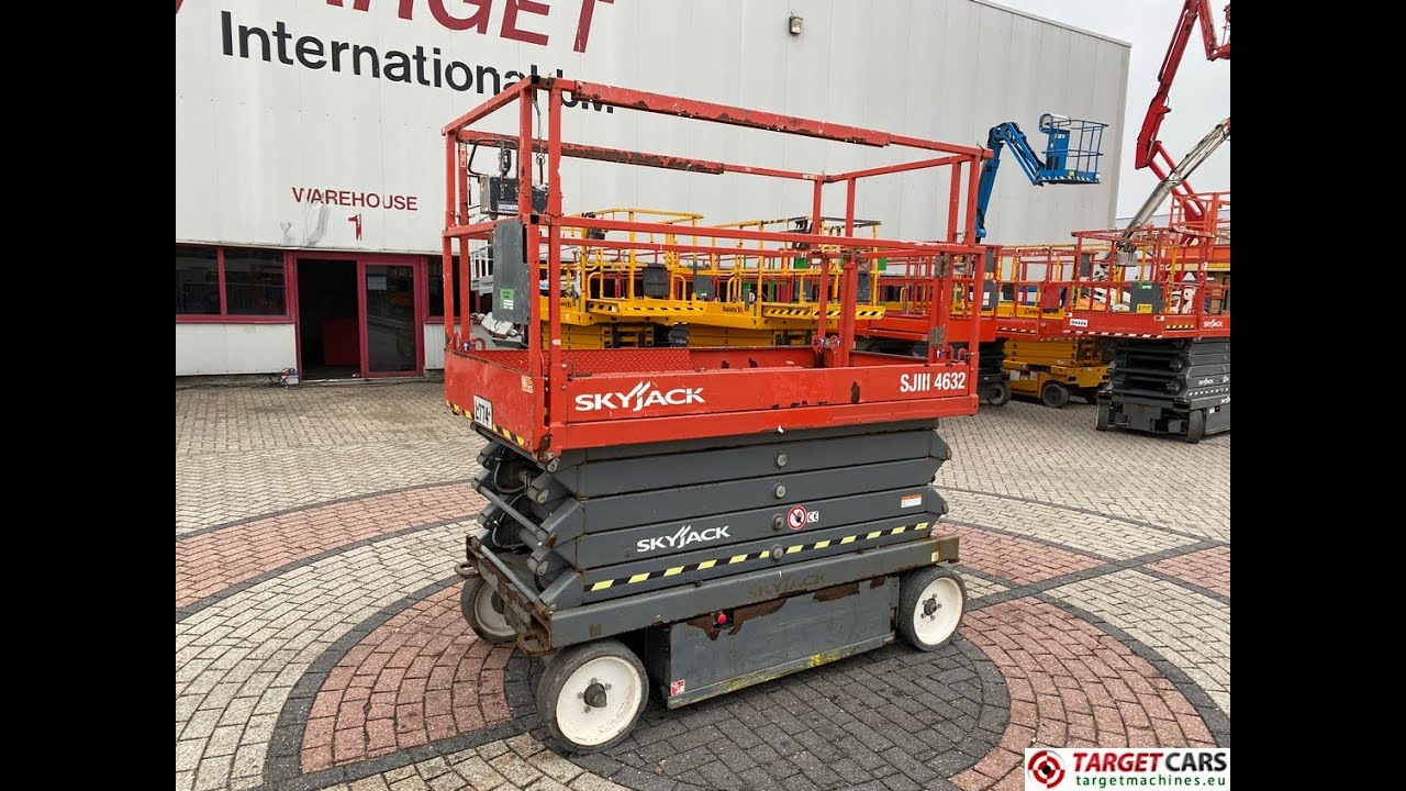 783467 SKYJACK SJIII-4632 ELECTRIC SJ-4632 SCISSOR WORK LIFT 2017 70030660 150HRS 1170CM