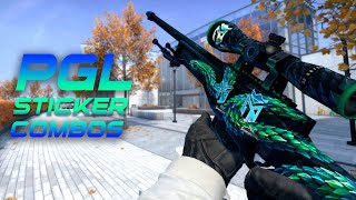 CSGO PGL Stockholm Major - Best sticker combinations [4K60FPS]