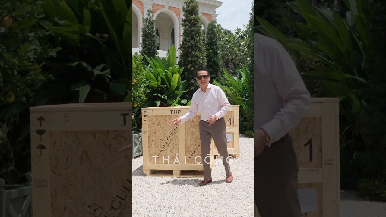 THE $300,000 OFFICINE GULLO KITCHEN ARRIVES AT THÁI CÔNG MANSION