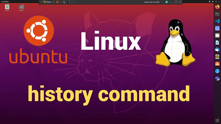 history command and bash history tricks | Linux Command Line Tutorial
