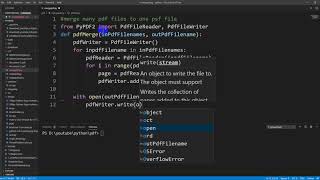 Merge multiple PDFs into a single PDF in Python
