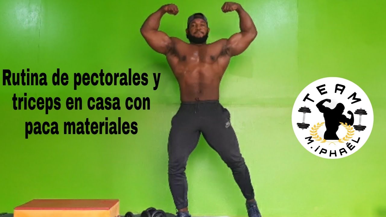 rutina de pecho y triceps en casa 2 - YouTube