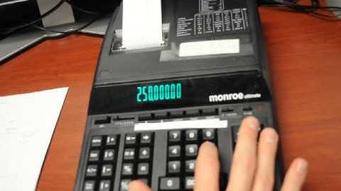 monroe calculator training