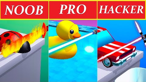 NOOB vs PRO vs HACKER! Very Satisfying And Relaxing Video! asmr slicing 2021