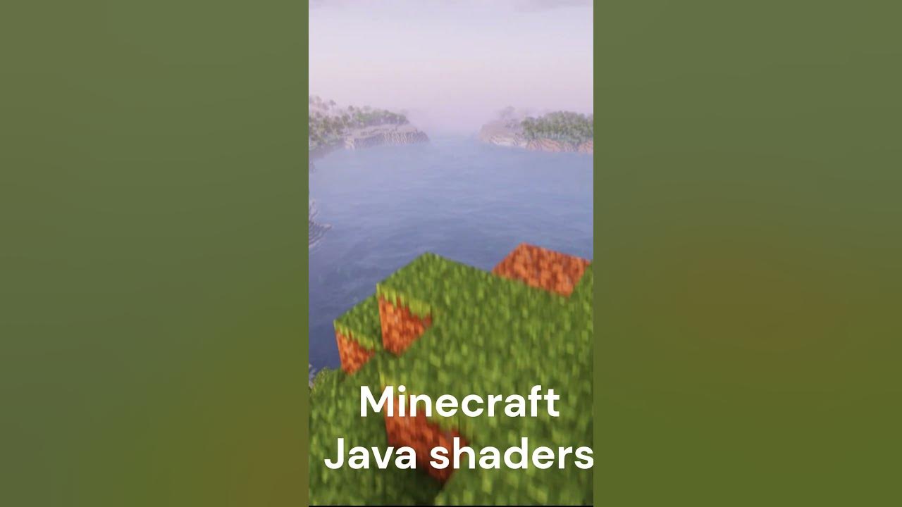 Minecraft Java shaders vs Minecraft bedrock RTX #minecraft # ...
