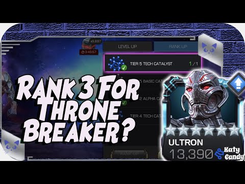 Should You Rank 3 a Champ For Throne Breaker? Marvel Contest of Champions