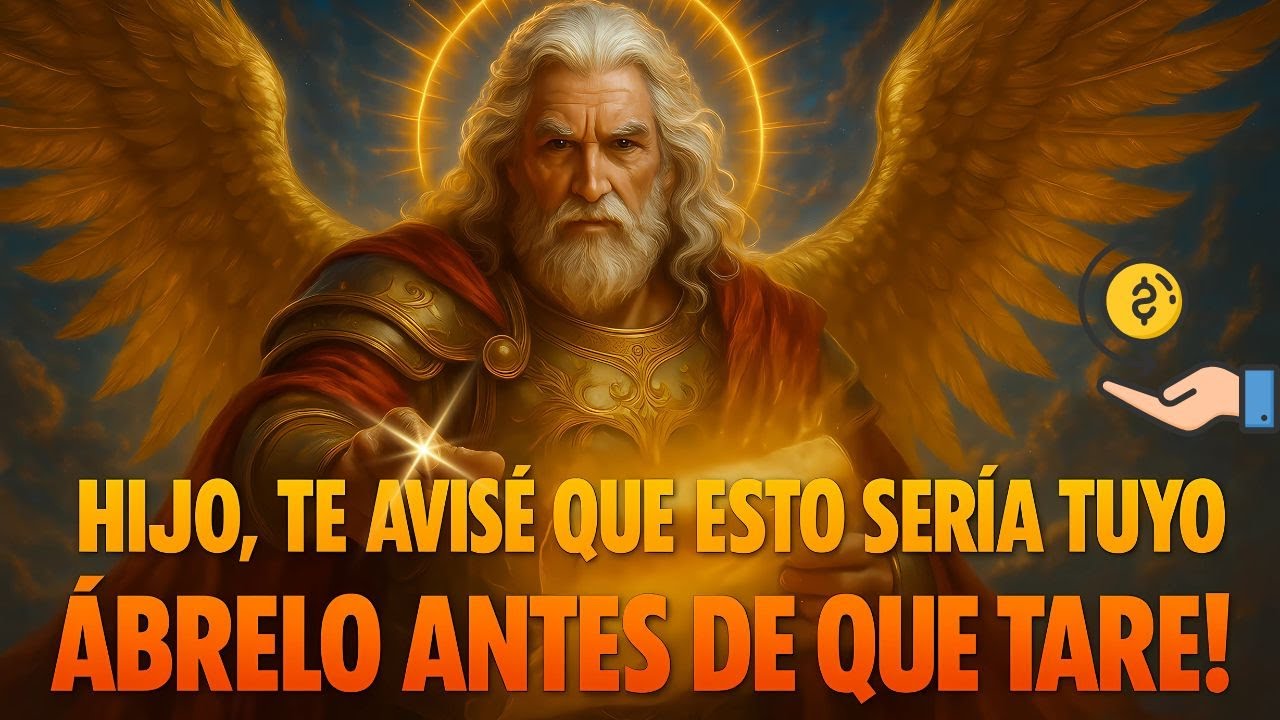 HIJO, TE AVISÉ QUE ESTO SERÍA TUYO, ÁBRELO ANTES DE QUE SEA TARDE!