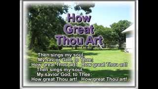 Video thumbnail of "C Hymnal 147 cont-mix How Great Thou Art (Bb)"