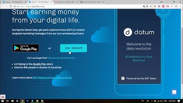 ICO Review - DATUM Project - The data marketplace powered by Blockchain ( Part 1)