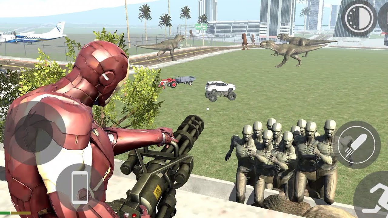 Ironman Vs Zombie Monster || Indian bike driving 3d game 