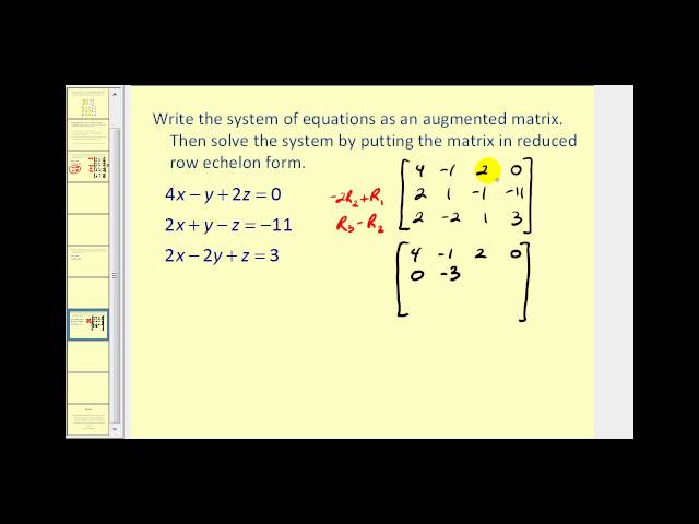 how to reduce a matrix to row echelon form 8 steps wikihow echelon form matrix