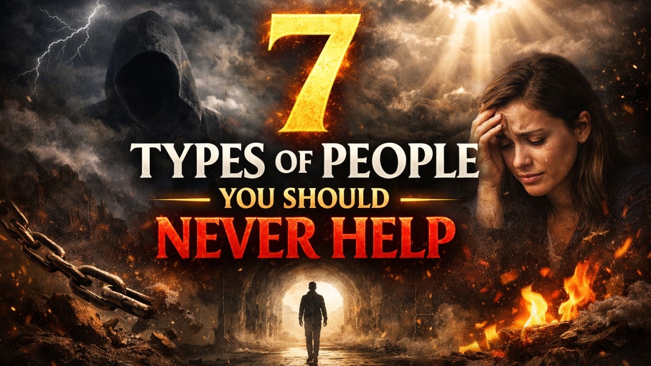 God's Warning: 7 Types Of People You Must Not Help-BY DR.MYLES MUNROE