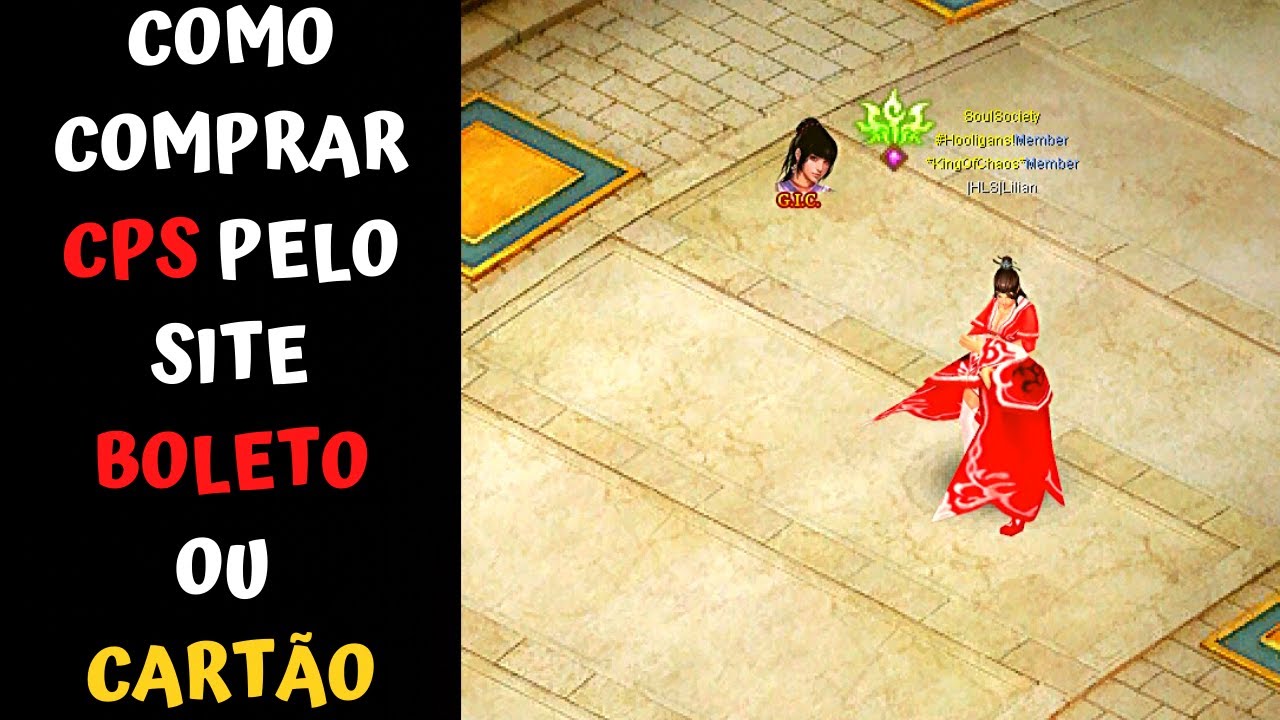 CONQUER ONLINE - Como comprar CPS pelo site (Cartão de Crédito ou Boleto Bancário)