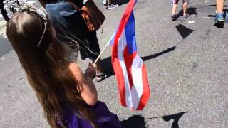 Puerto Rican parade 2014 latinos unidos queen