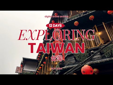 TAIWAN vlog 🇹🇼 sun moon lake, cable car, northcoast tour, capybara, ichiran, hotpot, & night markets