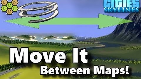 Cities Skylines - Move It Mod - Import / Export Tool - Tutorial