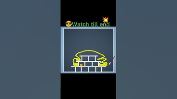 Brain it on!(level=133)#solution#solution#.Make the ball touch the right Wall😱😱🧐.