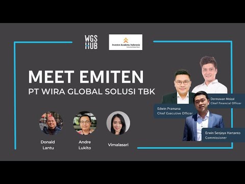 Meet Bpk Edwin Pramana CEO PT Wira Global Solusi Tbk,bersama Donald C Lantu, Andre Lukito&Vimalasari