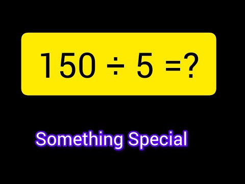 150 Divided By 5 150 5 How Do You Divide 150 By 5 Step By Step Long Division 150 5