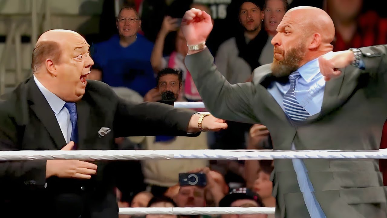 WWE, 2026 | Eventually tripal h gets angry and brutal attacks Paul hyman | Brown breaker suspended 😳