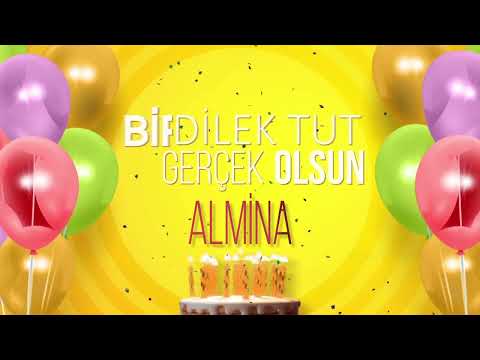 İyi ki doğdun ALMİNA - İsme Özel Doğum Günü Şarkısı