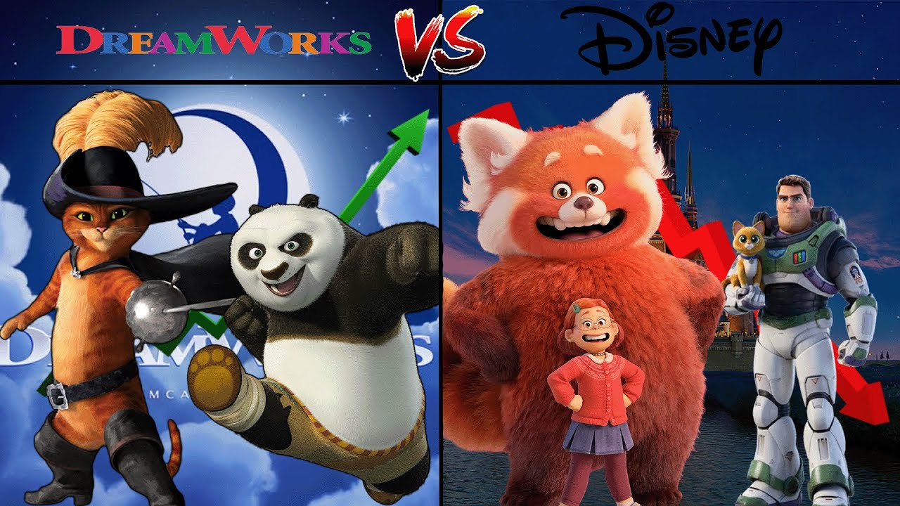 DreamWorks VS Disney (Why Disney Fell Off)