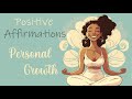 Positieve affirmaties voor persoonlijke groei geleide meditatie