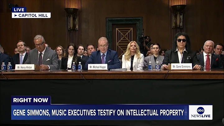 LIVE: Gene Simmons, music executives testify on Capitol Hill on intellectual property
