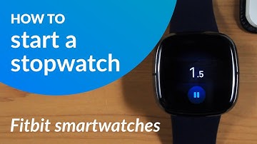 Use your Fitbit as a Stopwatch (Fitbit Versa, Ionic, Sense)
