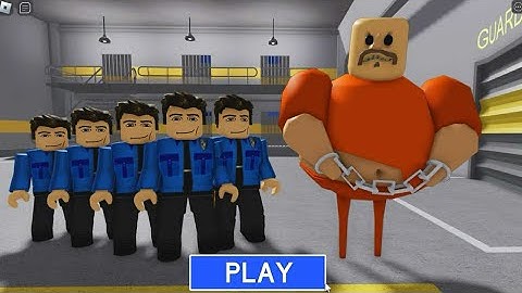 🚨👮‍♂️ Roblox Prison Escape – Cops vs Prisoner Battle! 🔥Five police officersvs one tough prisoner! 😱