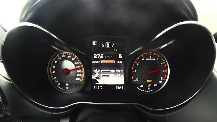 Mercedes AMG GT S Acceleration 0-280 km/h HD