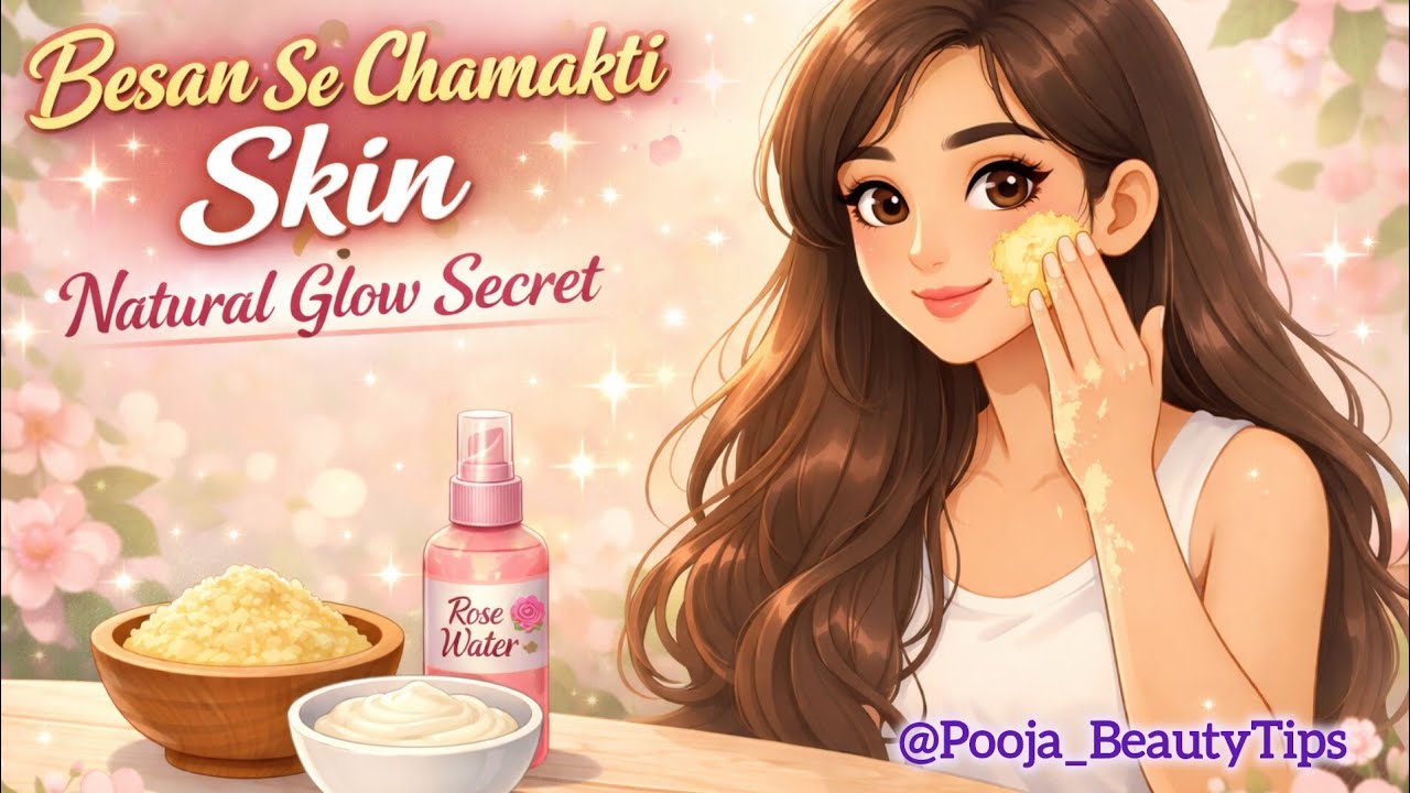 Besan Face Pack – Instant Skin Glow Without Chemicals | Diy Face Pack | Glowing Skin Face Pack