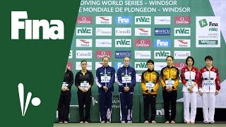 China wins Women's 10m Synchro Platform in Windsor