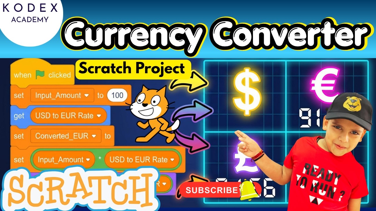 Fll Scratch Build a Currency Converter in Scratch | Full Step by Step scratch ...