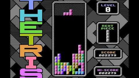 Thetris ATARI 800XL !!! Awesome version !!!
