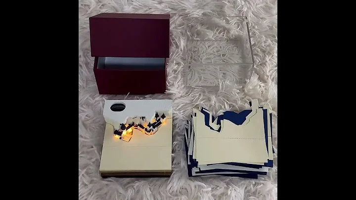 Sakura Treehouse 3D Calendar Notepad - Creative Memo Pad