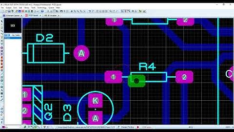 Change pad auto in Proteus