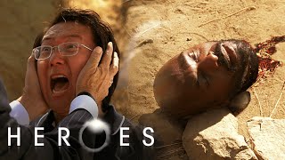 Hiro And Ando Find Usutus Body | Heroes