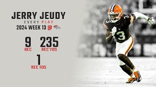Jerry Jeudy Week 13 Replay: Every Run, Target, and Catch @ Denver Broncos