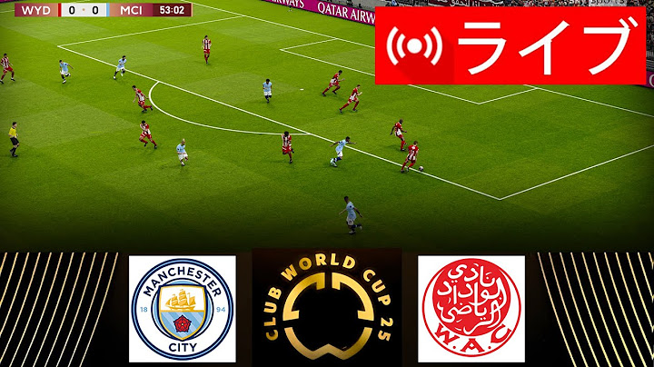 🔴Manchester City vs. Wydad AC LIVE | FIFA Club World Cup 2025™ | Live matches today!