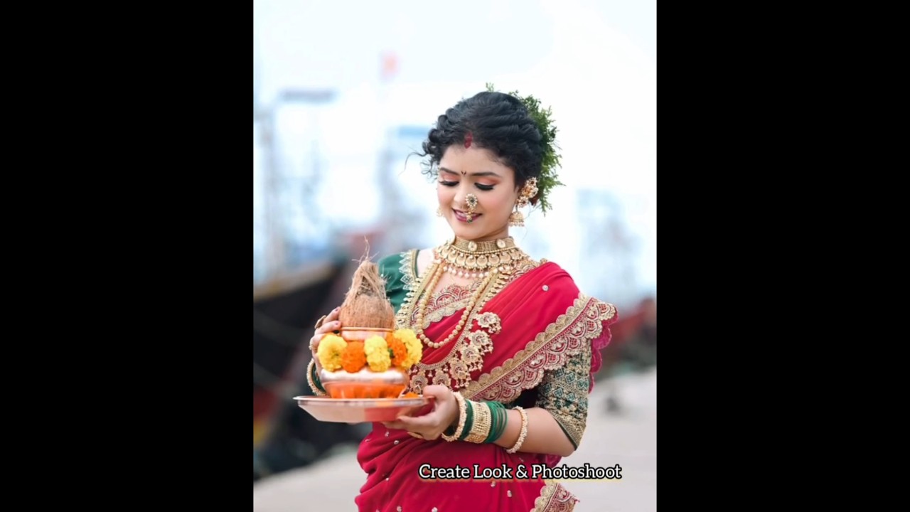 Narali Paurnima Special Koli Look | Create Look & Photoshoot 