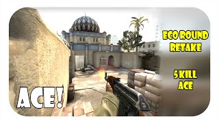 [CS:GO] 5 Kill *ACE* - | ECO ROUND | - RETAKE