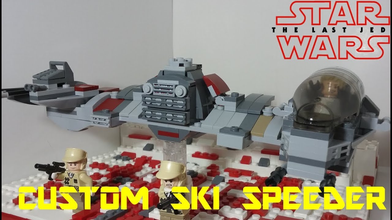 Custom Resistance Ski Speeder | Lego Star Wars MOC